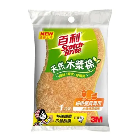 3M 410T木漿棉菜瓜布-細緻餐具用